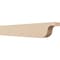 Ekena Millwork 4in. W x 6in. H x 36in. L Del Monte Woodgrain TimberThane Rafter Tail, Primed Tan RFTUR04X06X36DELRCPR - alternate 1
